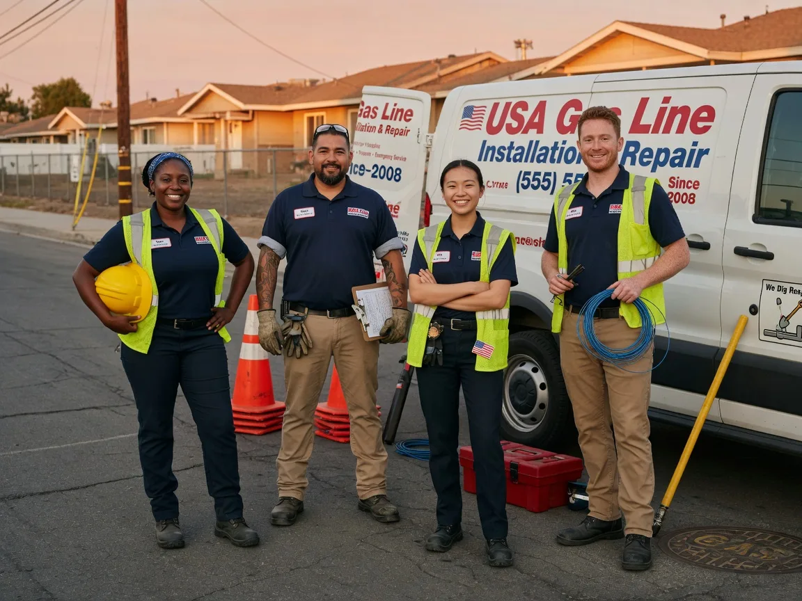 Gas Line Installation company in Mallie, KY